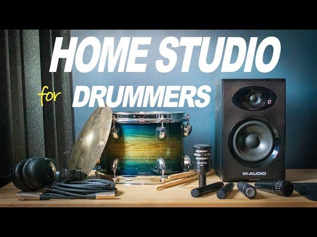 How to: Build a HOME STUDIO for DRUMMERS (2024)