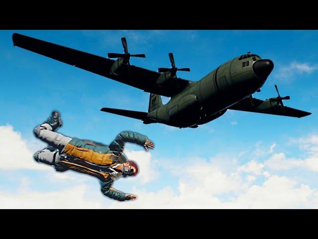 MOST DANGEROUS PARACHUTE JUMPS! (PU Battlegrounds)