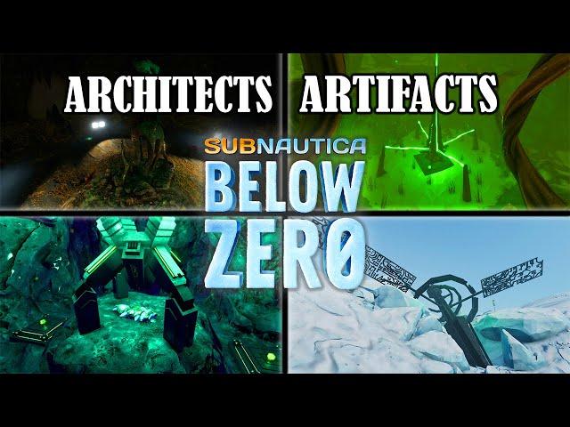 ALL NEW 15 Architects ARTIFACTS Alien Precursor LOCATIONS Subnautica: Below Zero - Booster Explains