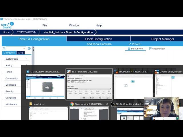 STM32 Simulink Code Generation Tutorial