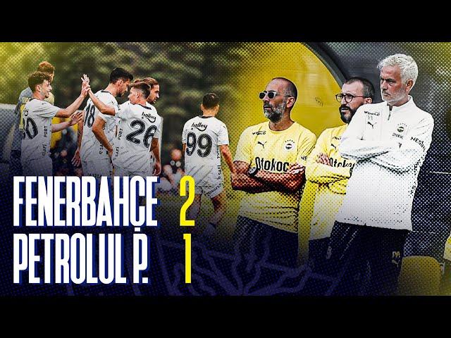 MAÇ ÖZETİ: Fenerbahçe 2-1 Petrolul Ploiesti | Edin Dzeko, Miha Zajc