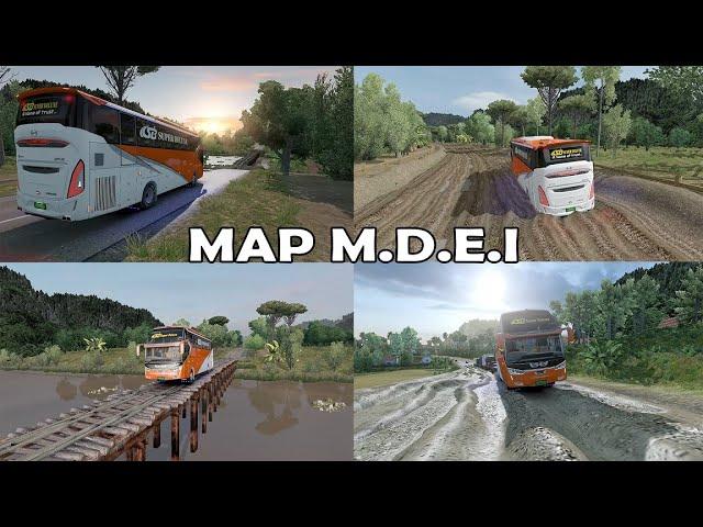 Map “M.D.E.I ” Reworked - ETS2 1.30 to 1.39,1.40