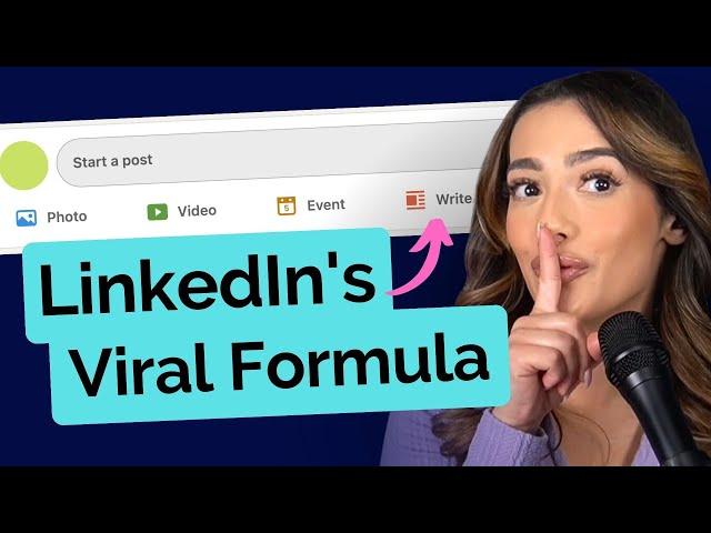 The Ultimate Way to BOOST Your Reach & GO VIRAL on LinkedIn in 2023  | LinkedIn for Beginners