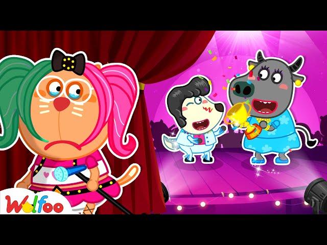 Who Sings Better? -Don't Feel JealousWolfoo Learns Good Manners for Kids@WolfooCanadaKidsCartoon