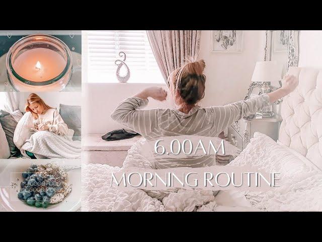 6AM MORNING ROUTINE | PRODUCTIVE, CALM & HEALTHY