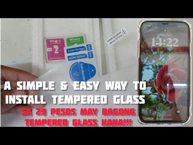 HOW TO INSTALL TEMPERED GLASS | QUICK & EASY #youtube #diy #fun #youtuber #trending #tiktok #asmr