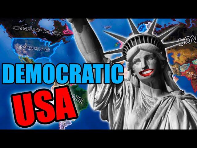 Dominating the World as Totally Democratic USA