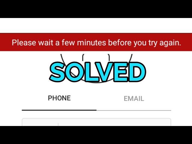 How to Fix Instagram Please wait a few minute before you try again Problem Solved 2023