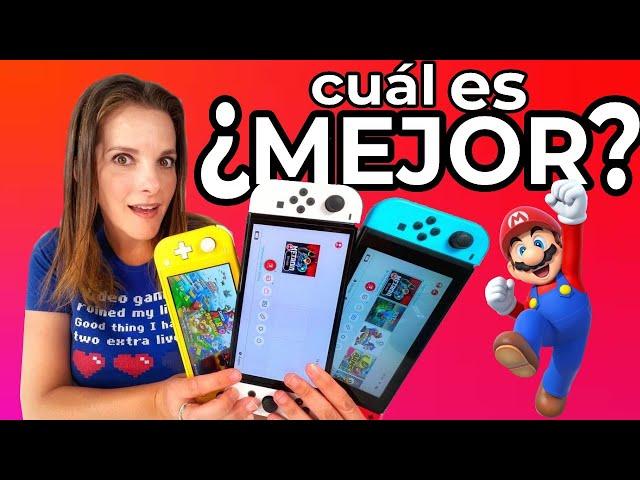 Nintendo SWITCH ¿Cuál COMPRAR? Switch OLED | Switch | Switch Lite -comparativa-