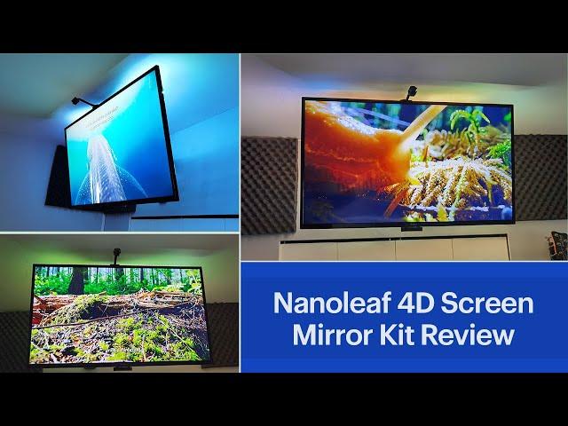 Nanoleaf 4D Screen Wi-Fi Mirror + 65" Light Strip Review