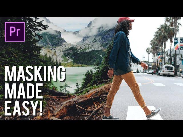 Easy Masking In Adobe Premiere Pro - Transition Effect 2024 (Updated)