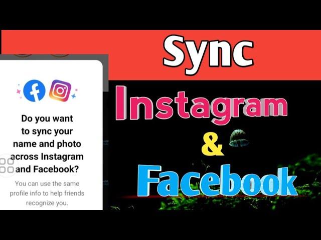 How To Sync Profiles On Instagram | How To Sync Instagram and Facebook Profiles Tamil