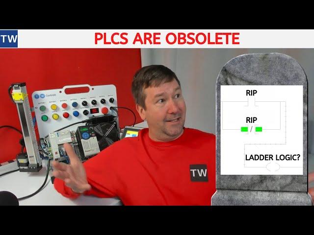 Should You Learn Ladder Logic?  ABSOLUTELY NOT!  PLCs are Obsolete