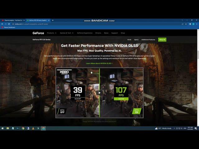 GeForce RTX 40 & 30 Series Graphics Cards Performance 2023