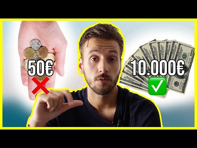 Combien investir pour vivre du trading ?