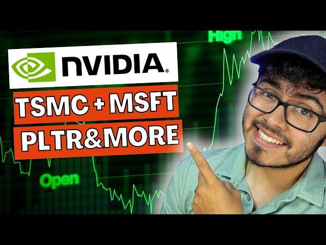 Nvidia Stock GETS Amazing News From TSMC and Palantir Stock