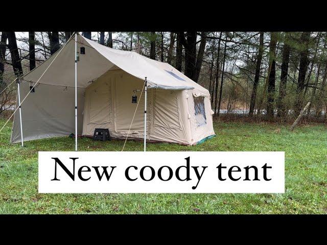 Tent Camping with New Coody One Bedroom Hot Tent #family #camping #hottent