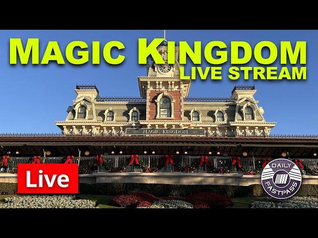  Live: Magic Kingdom Rope Drop Thursday with Rides & More - Disney World Live Stream 12.19.2024