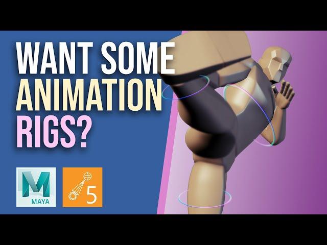 Want Some Fast & Lightweight Character Animation Rigs?