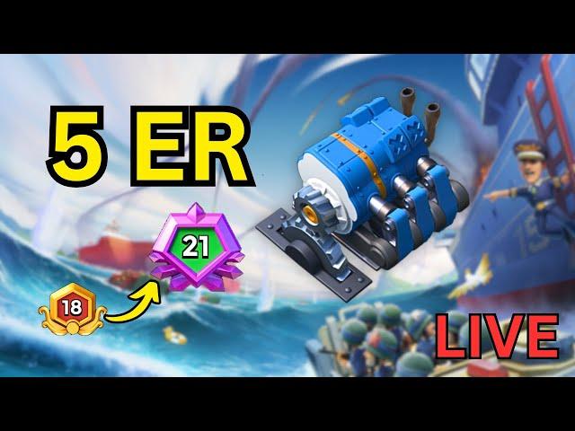 Boom Beach Warships Season 68 5 Engine Rooms unlocked