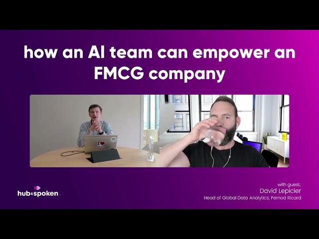 Episode 92: How an AI team empowers an FMCG company