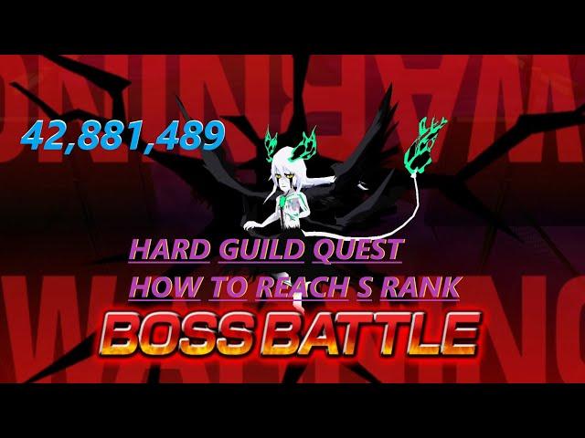 Hard Guild Quest S Rank Guide | Melee Espada | Bleach: Brave Souls