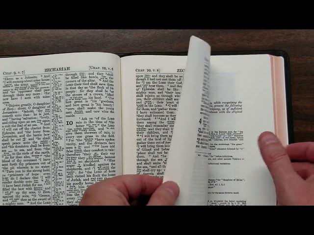 Cambridge KJV-RV Interlinear Bible Review