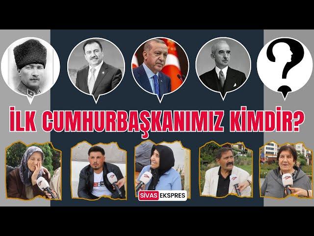 İlk Cumhurbaşkanımız Kimdir?