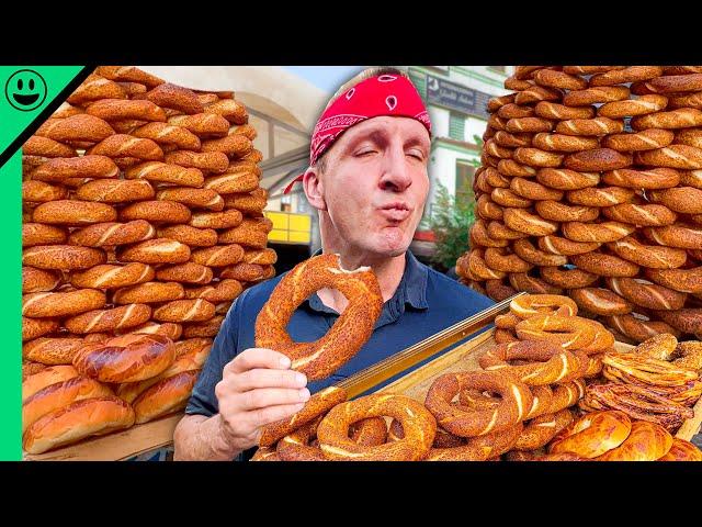 Eating Turkish Street Food For 24 Hours in Istanbul!! Is This Asian Food??