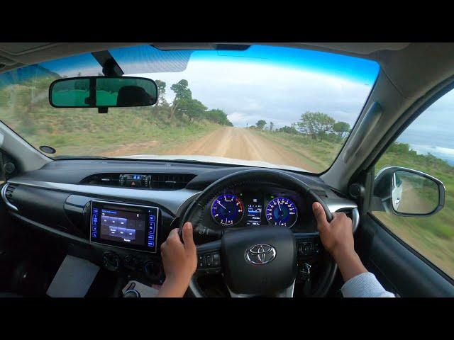 TOYOTA HILUX 2.8 GD-6 S/C (130KW) | OFF ROAD POV DRIVE BY GERMAN SPEC. [4K] ( POV)