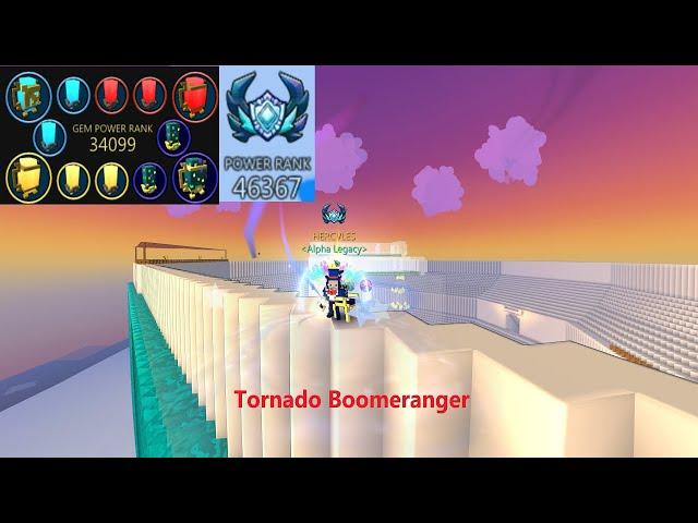 (4K) End game Boomeranger (magnetic tornado)