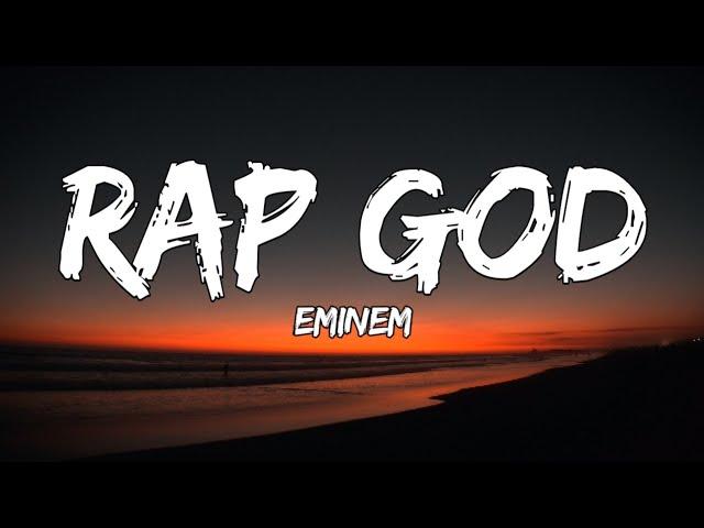 Eminem - Rap God (Lyrics)