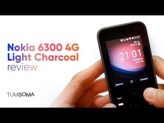 Nokia 6300 4G Light Charcoal - Review