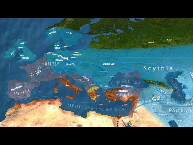 The Migrations of the 12 Tribes of Israel to Europe