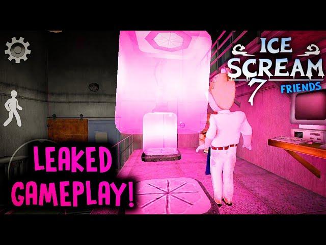 Ice Scream 7 LEAKED GAMEPLAY In PINK ROOM! | Keplerians | Ice Scream 7 | Fanmade