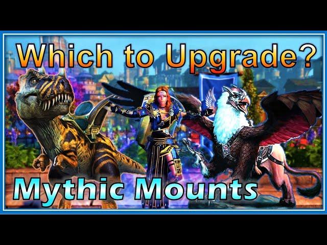 Best Endgame Mounts to Upgrade to Mythic! Which to Choose? to Get 100% Bolster - Mod 19 Neverwinter