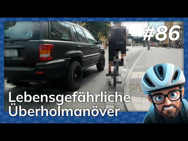  Gefährliche Überholmanöver, wilde Polizeifahrt, Rotraser – Berlin Cycling Diary #86