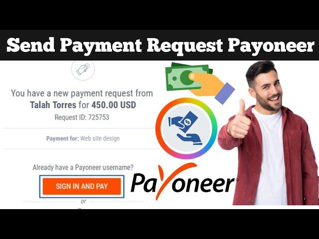 How to send payoneer payment request | payoneer request payment |request payment check