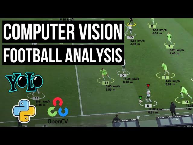 Build an AI/ML Football Analysis system with YOLO, OpenCV, and Python