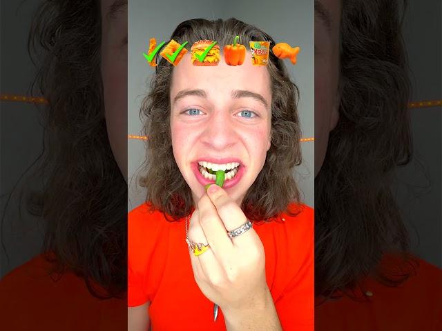 Spicy Orange Food ASMR!? 