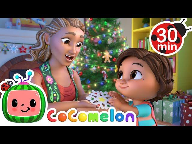 Nochebuena Christmas | Sing Along Songs for Kids | Moonbug Kids Karaoke Time | #shorts