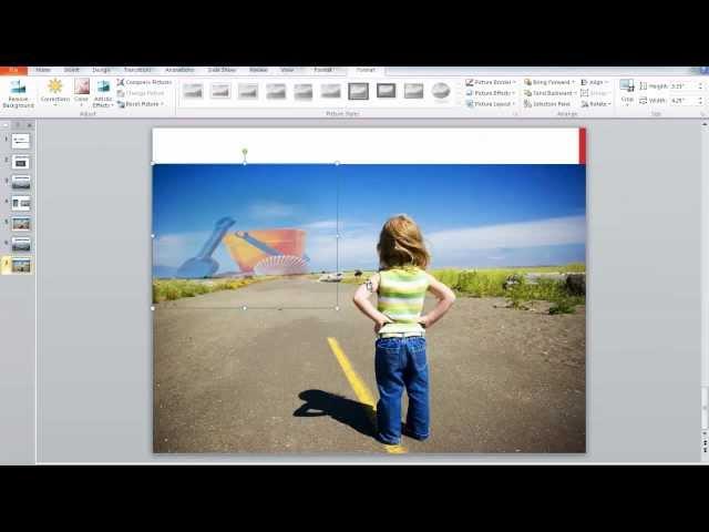 Create a Fade Effect on an Image in PowerPoint