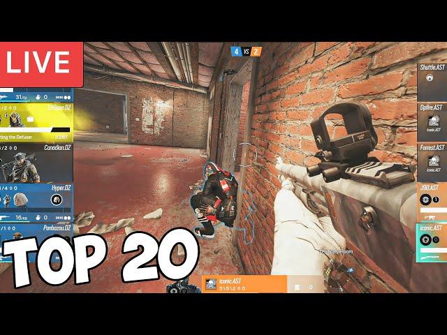 THE TOP 20 BEST R6 PRO LEAGUE CLIPS OF ALL TIME!