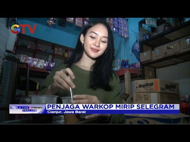 Cantik! Penjaga Warkop Mirip Selebgram, Warung Ramai Dikunjungi Warga - BIM 13/11