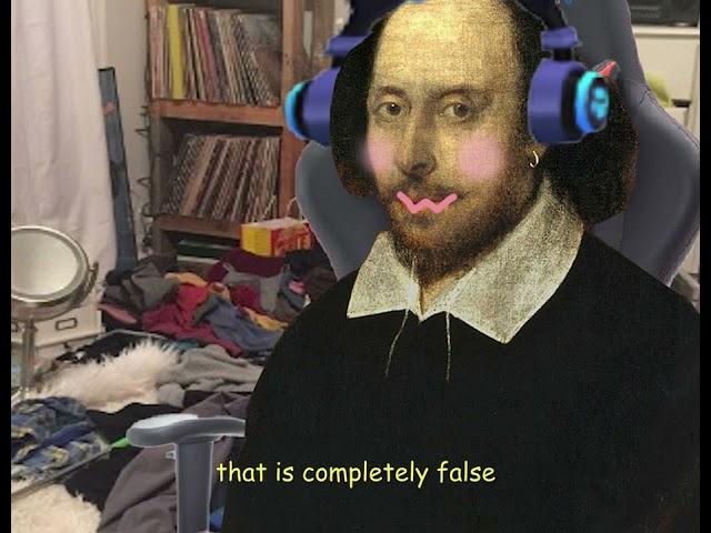 shakespeare is a GENSHIT IMPACT PLAYER??? 