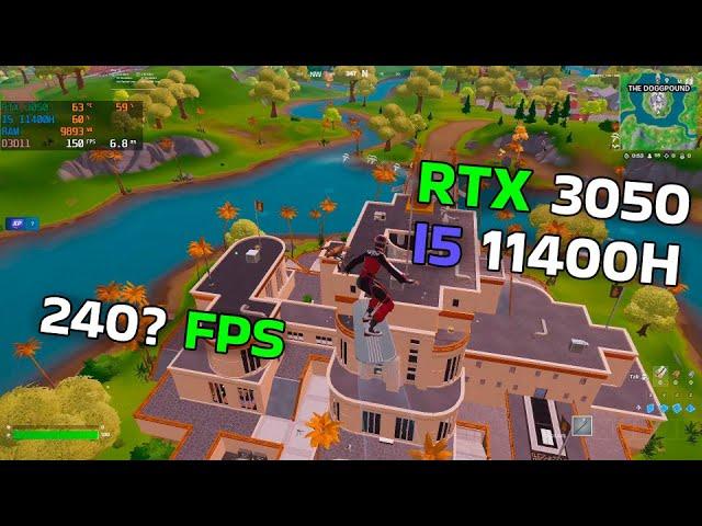 Fortnite Chapter 2 Remix | RTX 3050 + I5 11400H | 1080P Performance Mode | Ranked