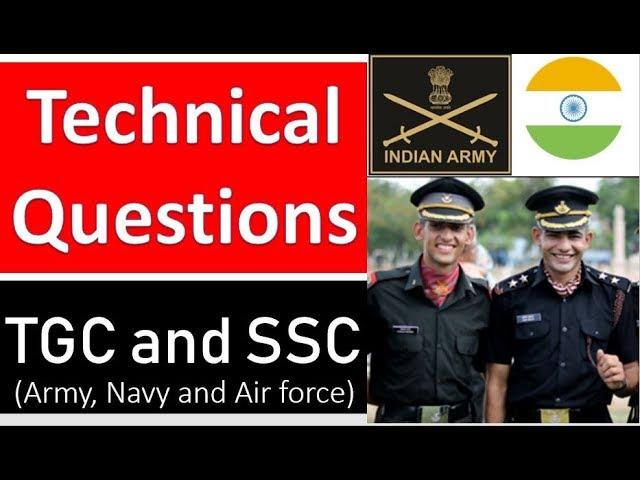 TGC and SSC Tech  Technical Questions | SSB