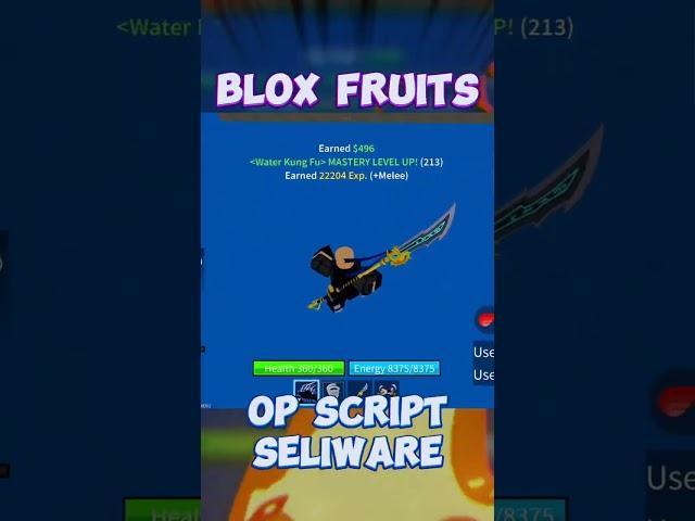 Blox Fruits Roblox New OP Farm Script #roblox #bloxfruits #bloxfruitsscript #scriptbloxfruits