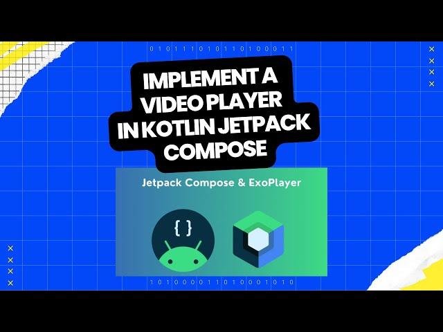 Android Kotlin Video Player Using Exo Player & Jetpack Compose