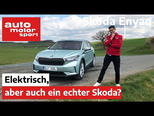 Skoda Enyaq EV (2021) Ist der Tscheche der bessere Volkswagen mit E-Antrieb?  - Fahrbericht | ams